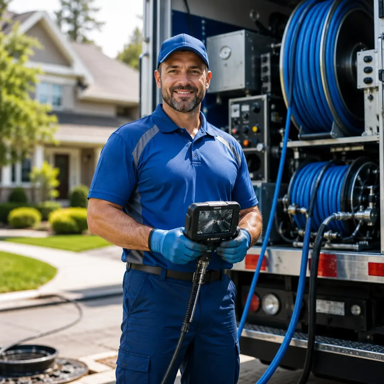 Local outdoor drain cleaning specialists in Ralston, PA